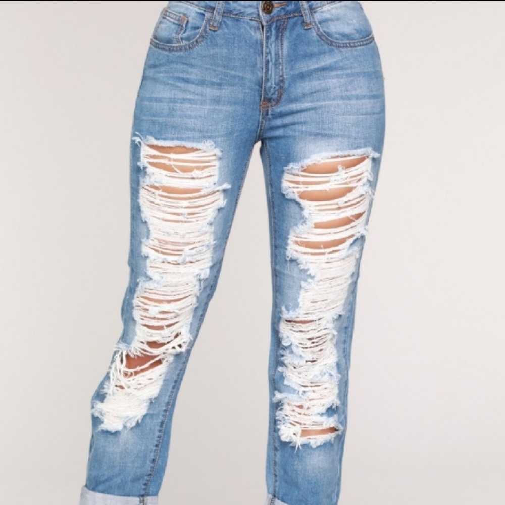 Bitter end distress Jeans